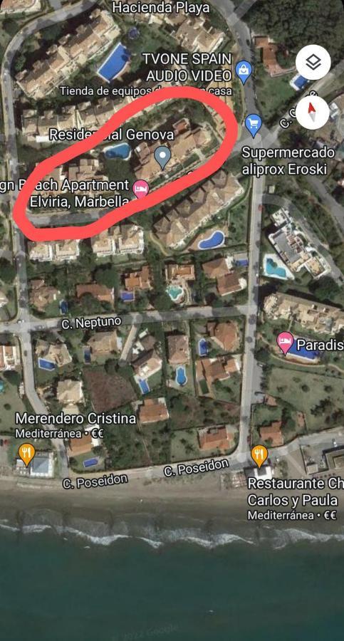 Апартаменты Marbella Junto Al Mar Con Gran Terraza Экстерьер фото